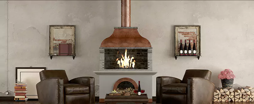 Thelin Hearth Products Providence Pellet Insert Fireplace Installation in Arlington Heights, IL